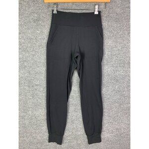 Lululemon‎ Black High-Waisted Womens Stretch Jogger Pant Size 4